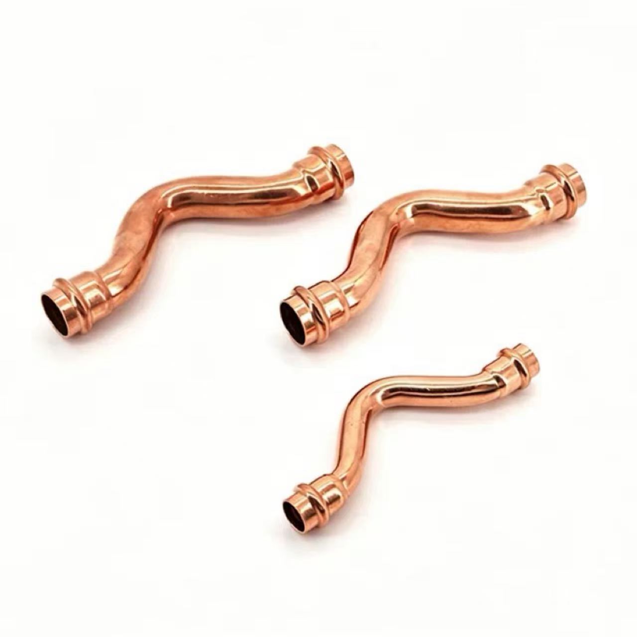 Double-Press Pipe Bridging Connector