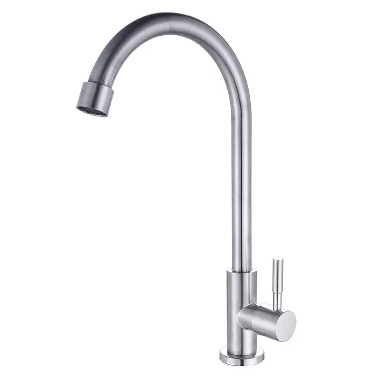 Kitchen Раковина Жалгыз муздак суу түтүгү кичинекей ийилген