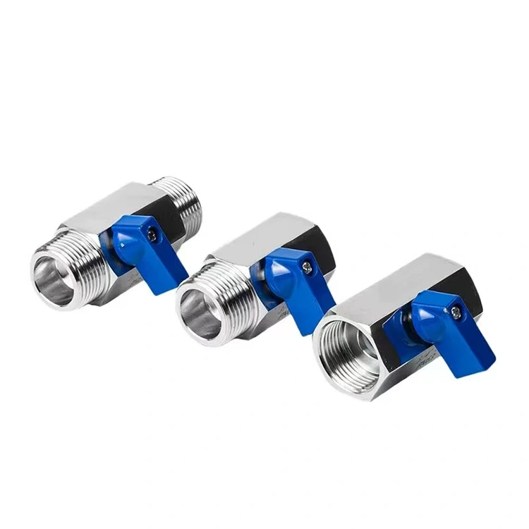 HVAC жана газ үчүн атайын мини шар клапан